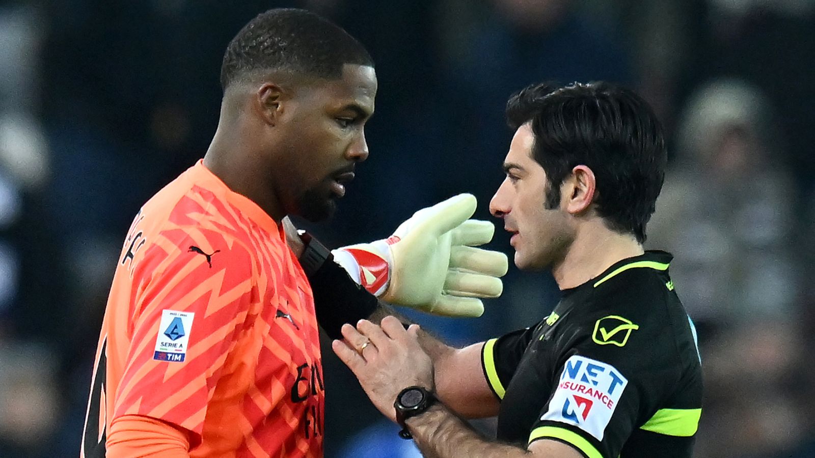 Mike Maignan: Racist taunts directed at AC Milan goalie prompt Udinese to play behind closed doors